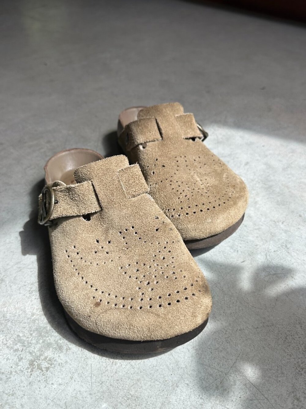 Needles Suede Clog Sandal